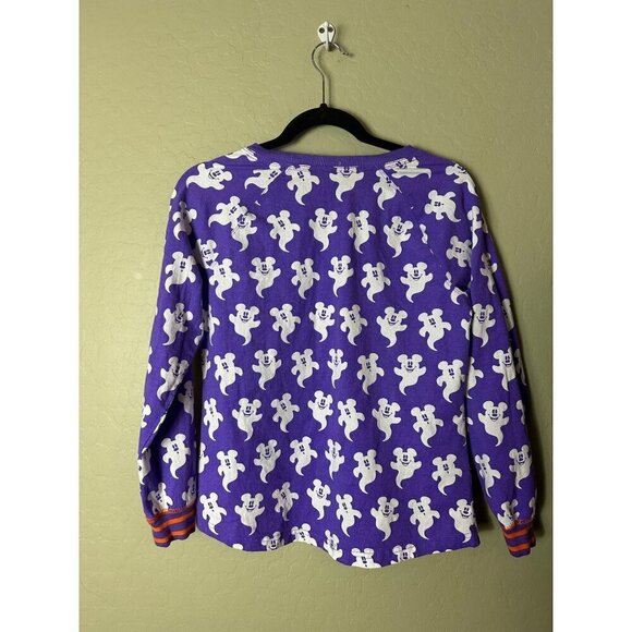 Disney Halloween Ghost Shirt Purple Size Medium - Picture 3 of 3
